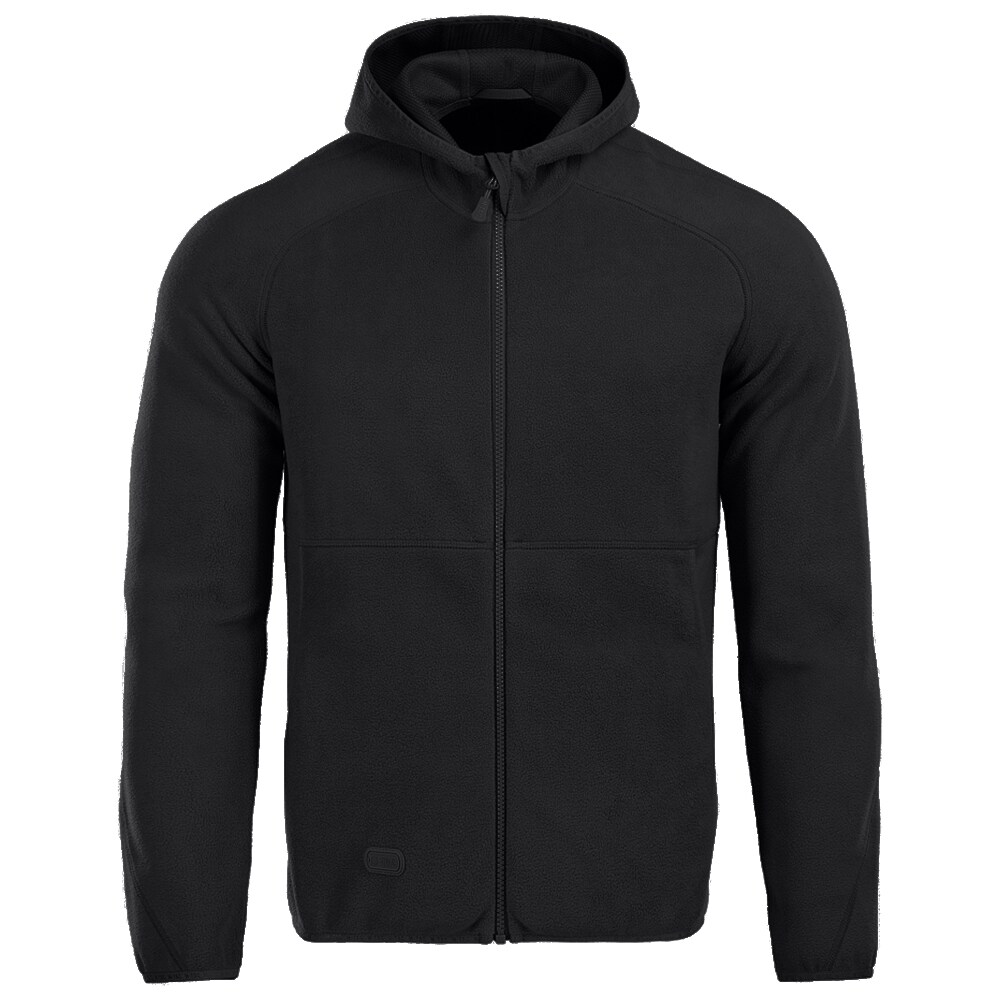 M-Tac Lite Microfleece Hoodie polár pulóver - Black