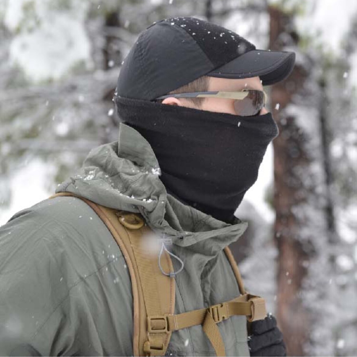 Helikon Folding Outdoor Cap baseball sapka - Black