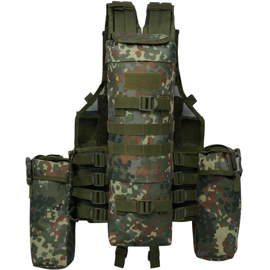 Brandit Tactical Vest taktikai mellény - Flecktarn