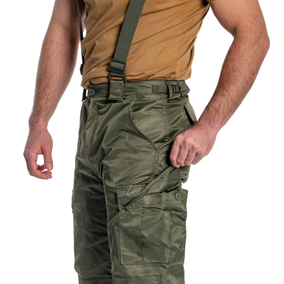 Brandit Thermo Pants Next Generation bélelt nadrág - Olive