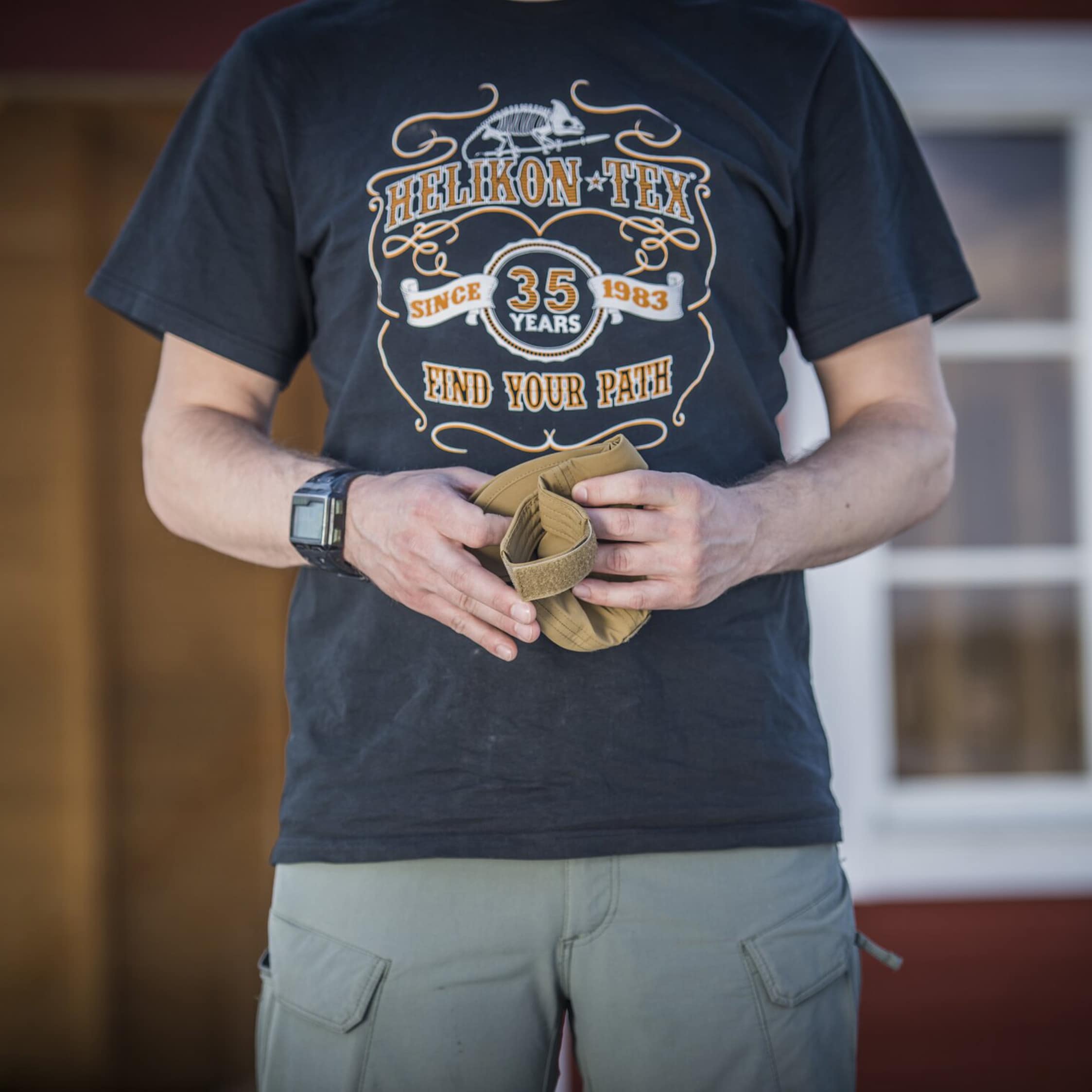 Helikon Folding Outdoor Cap baseball sapka - Coyote