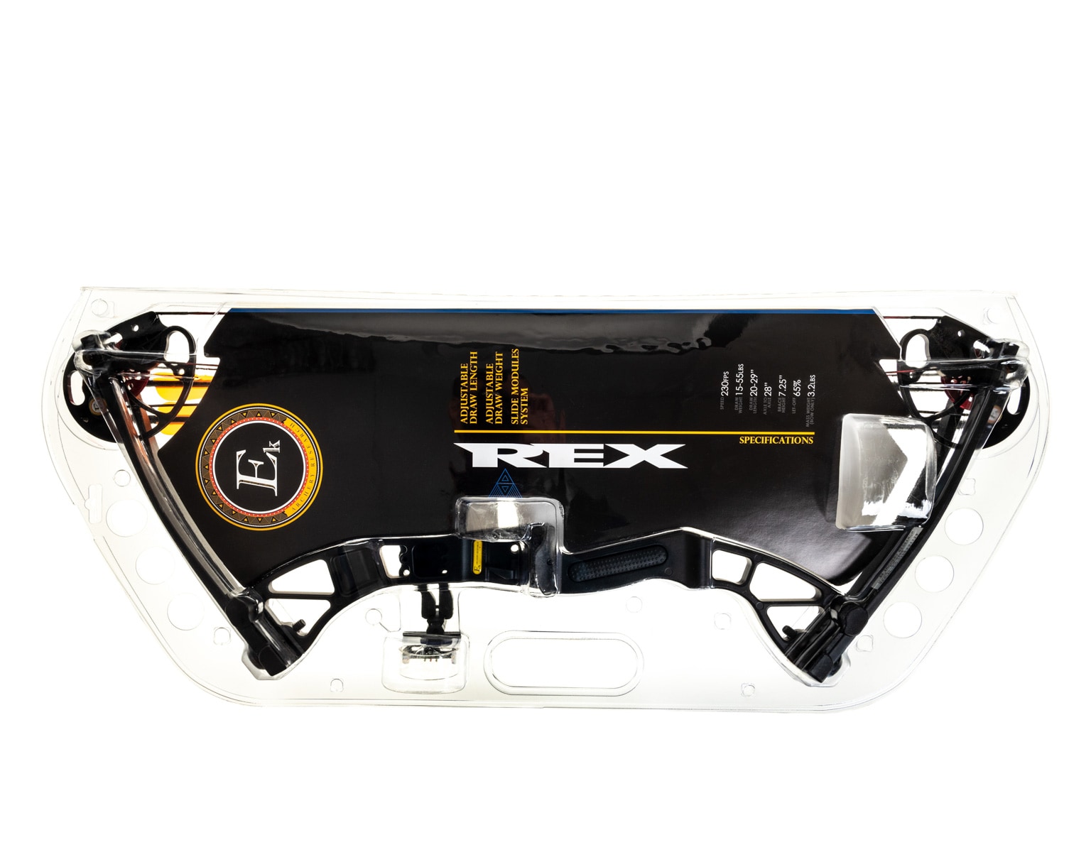 Poe Lang Rex Quad összetett íj - fekete