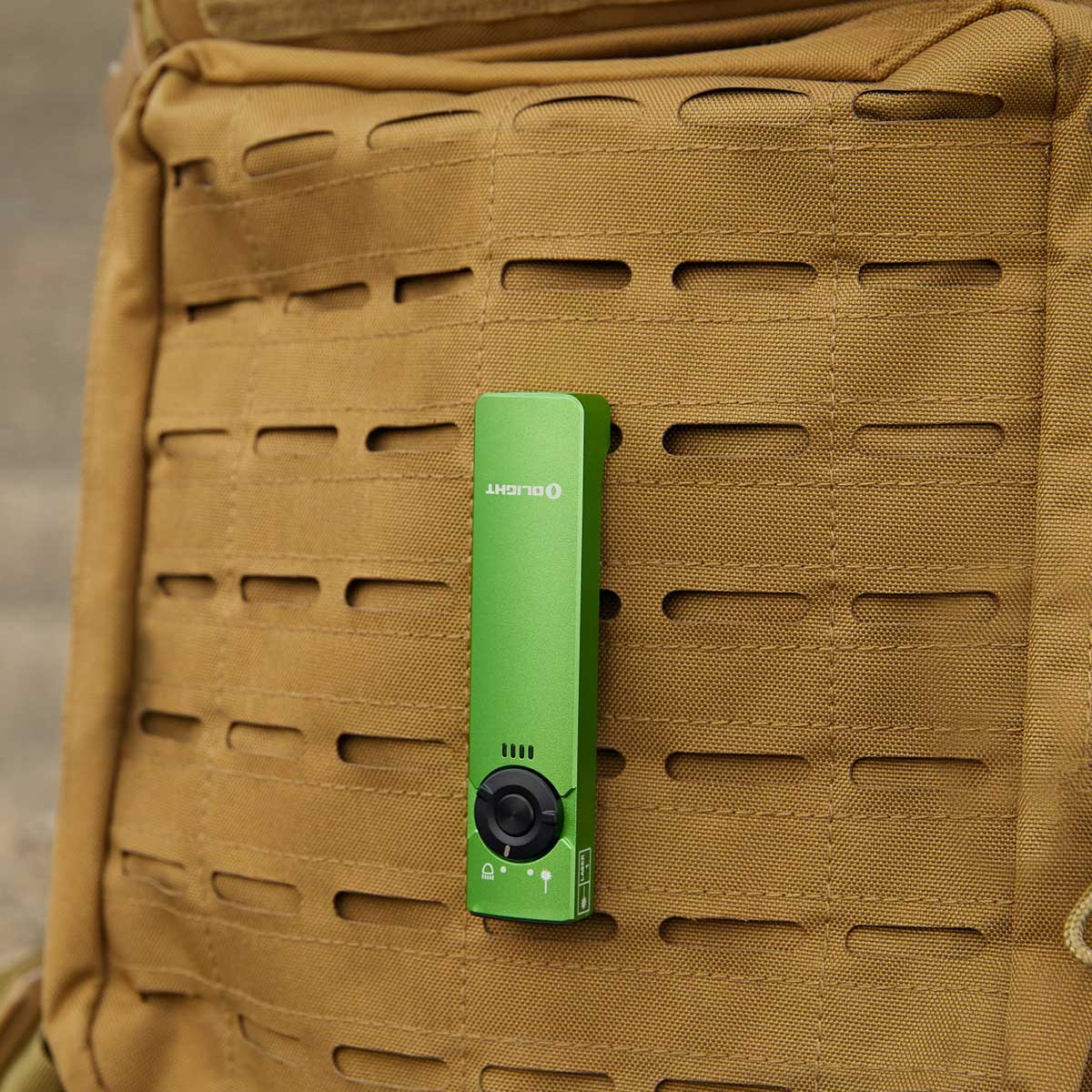 Olight Arkfeld Cool White zseblámpa lézermutatóval Lime Green - 1000 lumen