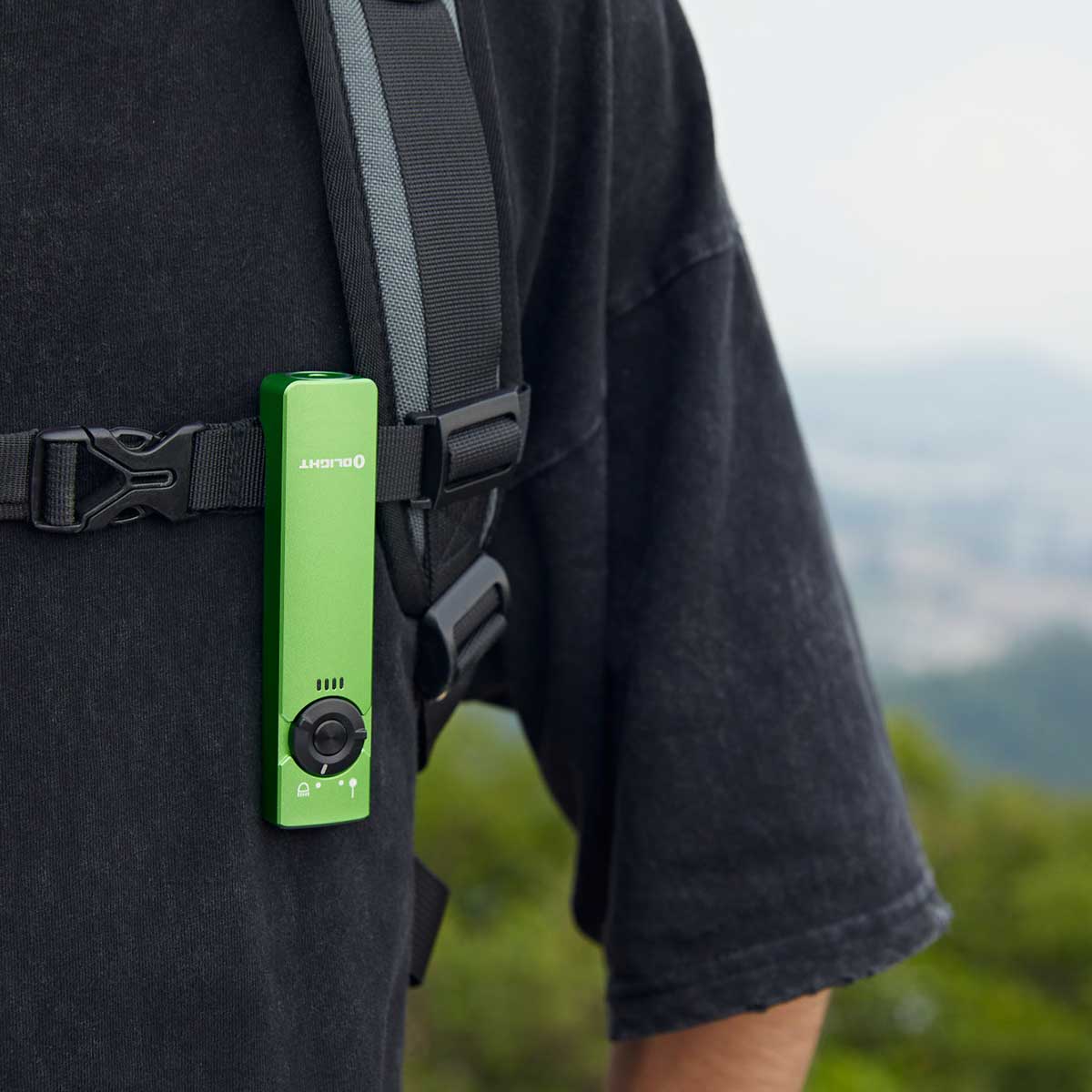 Olight Arkfeld Cool White zseblámpa lézermutatóval Lime Green - 1000 lumen