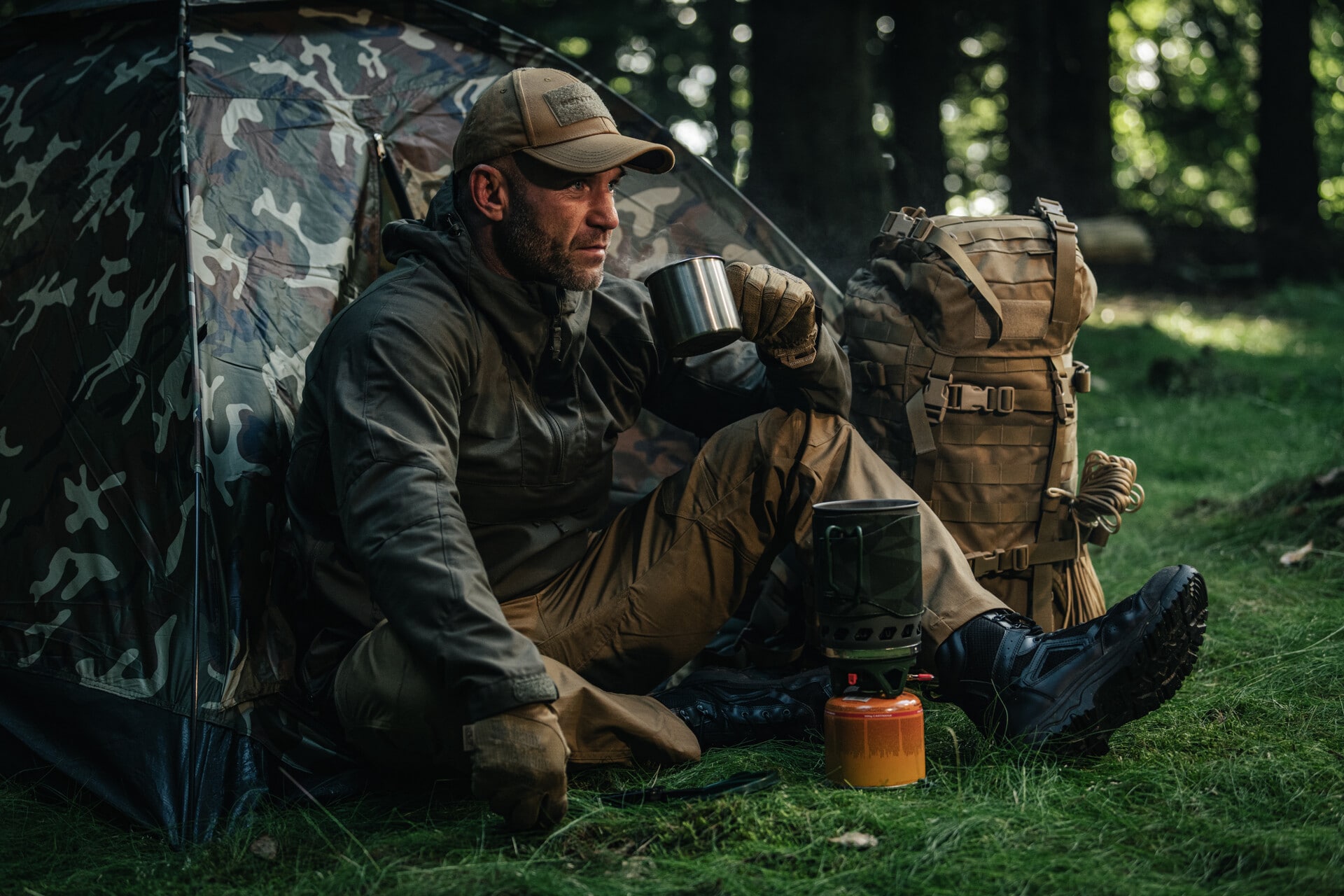 Mil-Tec acél bögre 0,5 l