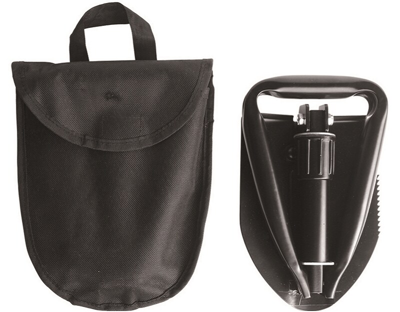 Mil-Tec Mini I összecsukható lapát - Fekete