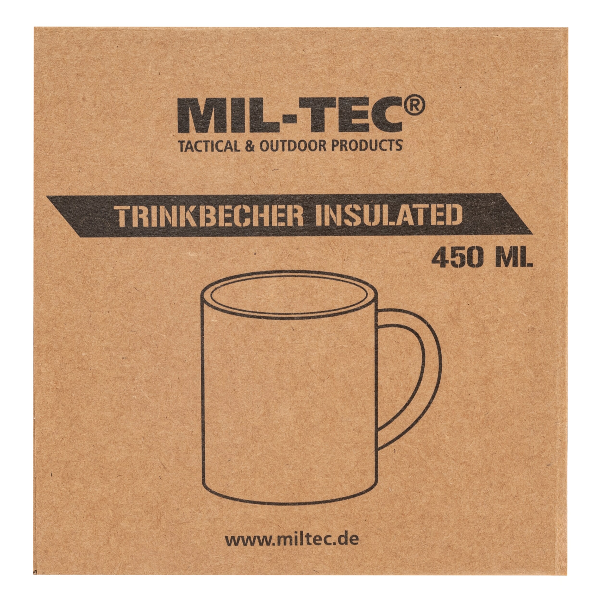 Mil-Tec hőtartó bögre 450 ml - Olive
