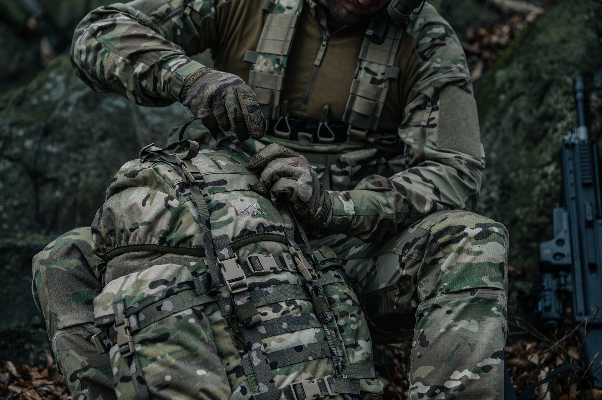 Wisport Reindeer hátizsák 55 l - MultiCam