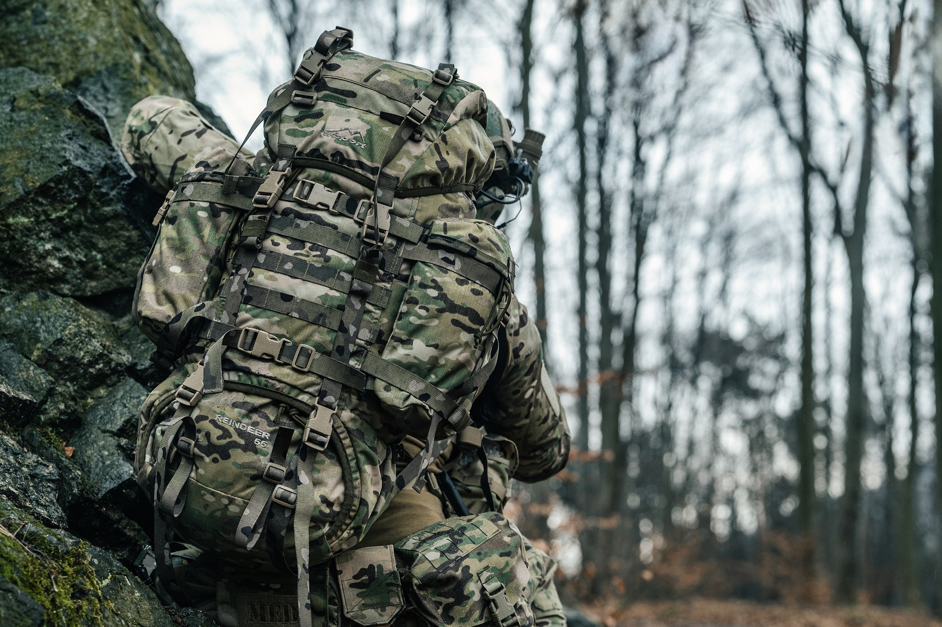 Wisport Reindeer hátizsák 55 l - MultiCam