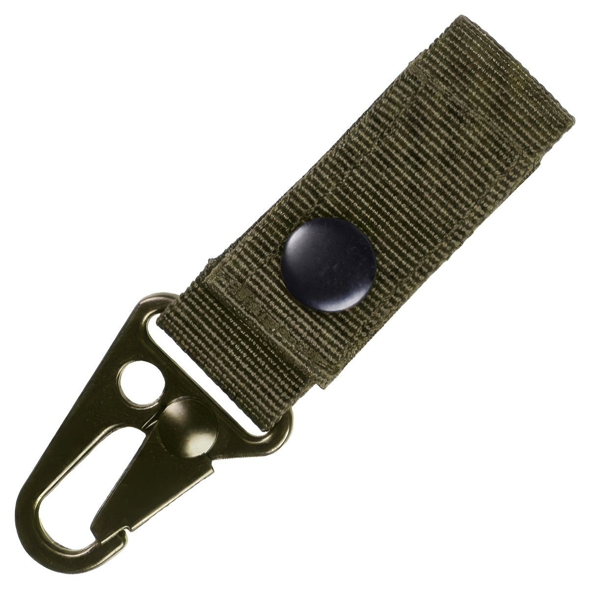 Mil-Tec pánt fém karabinerrel - 70 mm zöld OD