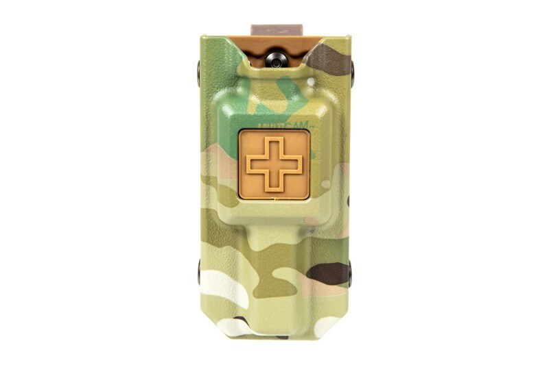 FMA polimer tároló taktikai érszorítóhoz  - Arid MC Camo