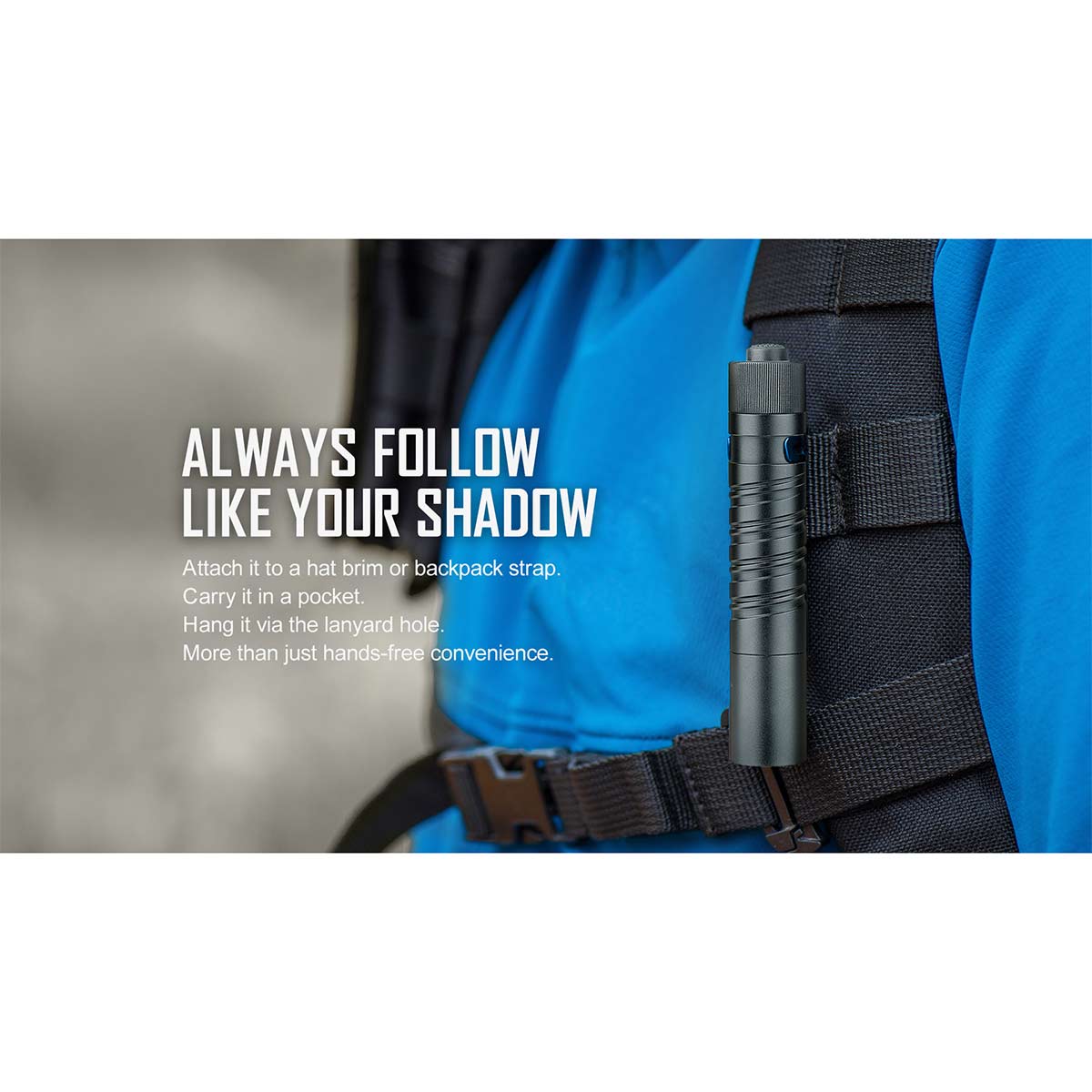 Olight I5T EOS zseblámpa Black - 300 lumen