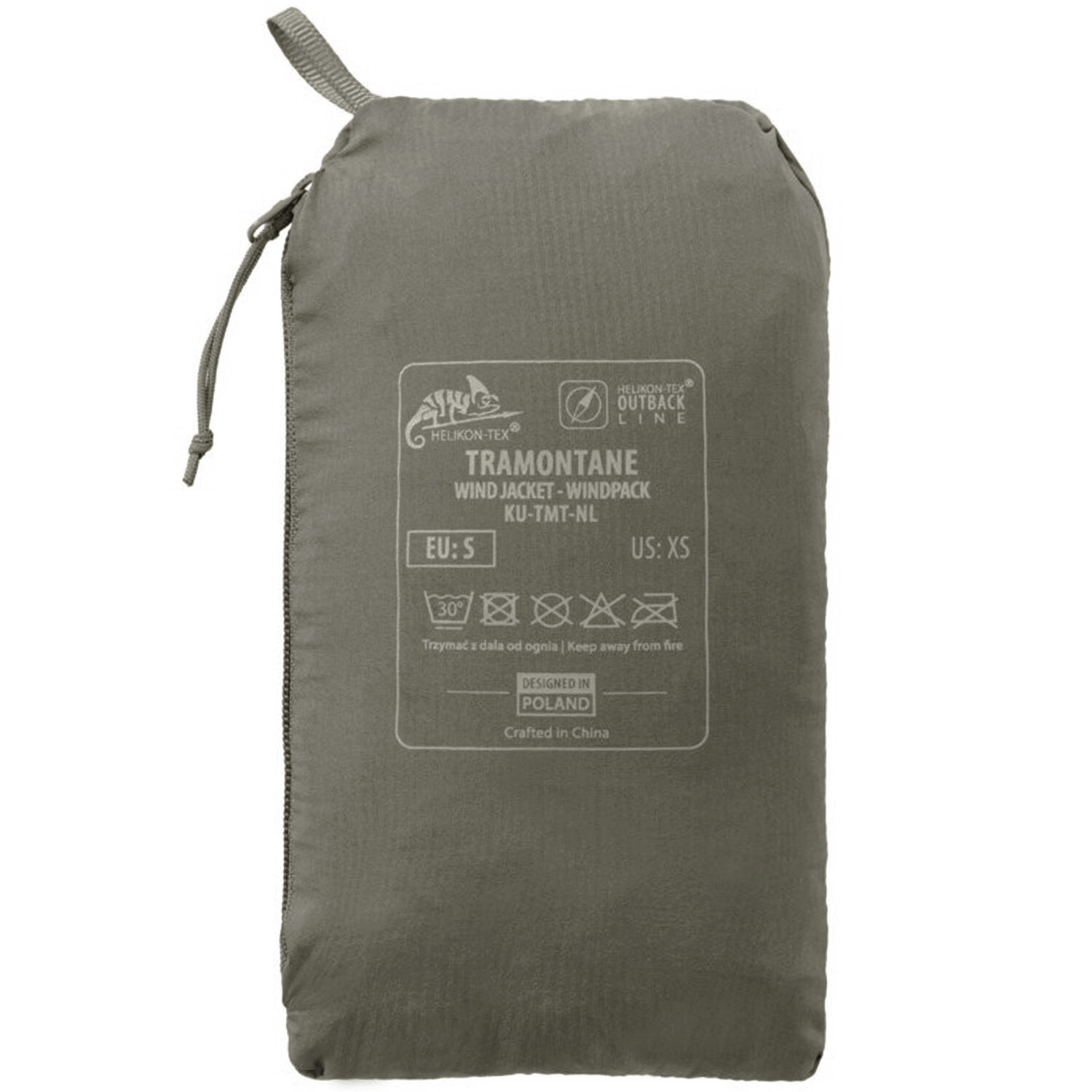 Helikon Tramontane WindPack kabát - Alpha Green