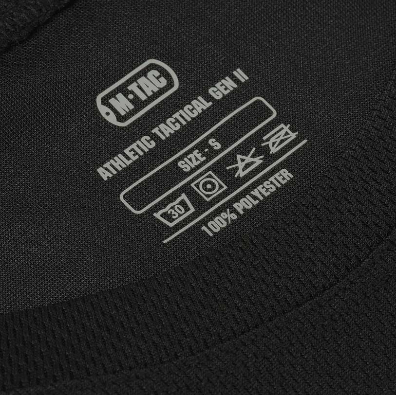 M-Tac Athletic T-Shirt Tactical Gen.2 thermoaktív póló - Black
