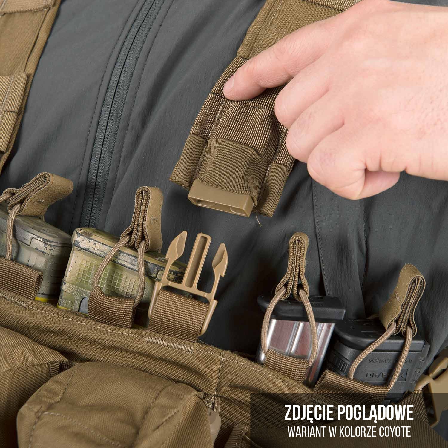 Helikon Guardian Chest Rig taktikai mellény - Adaptive Green