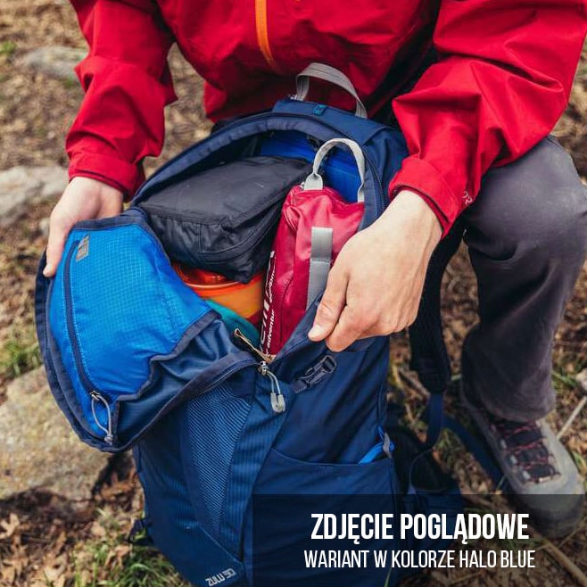 Gregory Zulu M/L hátizsák 30 l - Volcanic Black