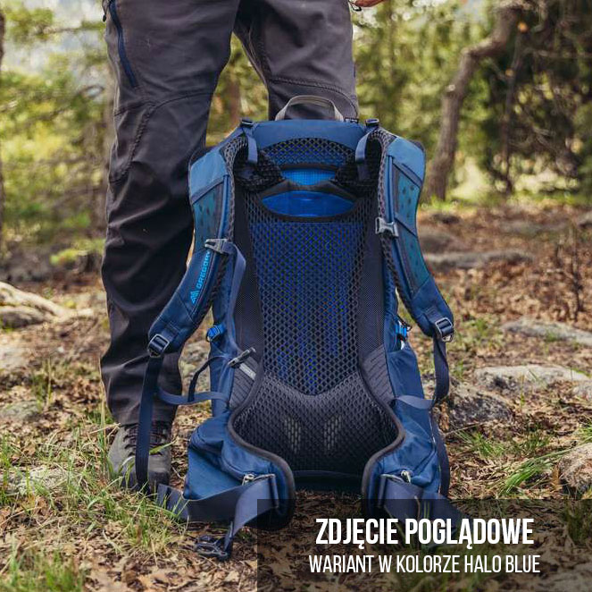 Gregory Zulu M/L hátizsák 30 l - Volcanic Black