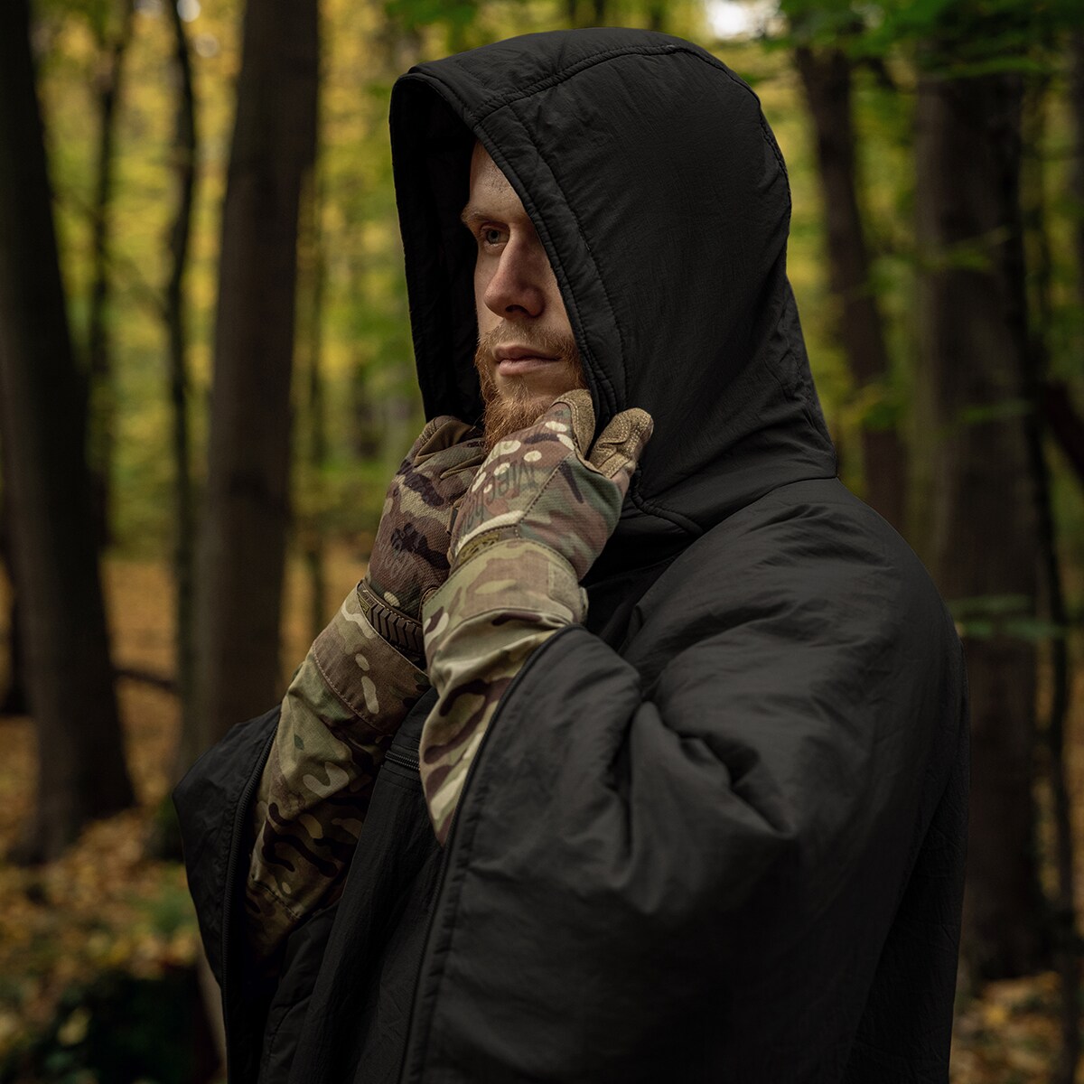 Helikon Swagman Roll Climashield Apex poncsó hálózsák funkcióval - Black