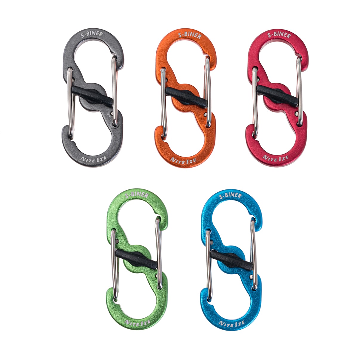 Nite Ize S-Biner MicroLock Aluminium karabiner  - 5 db