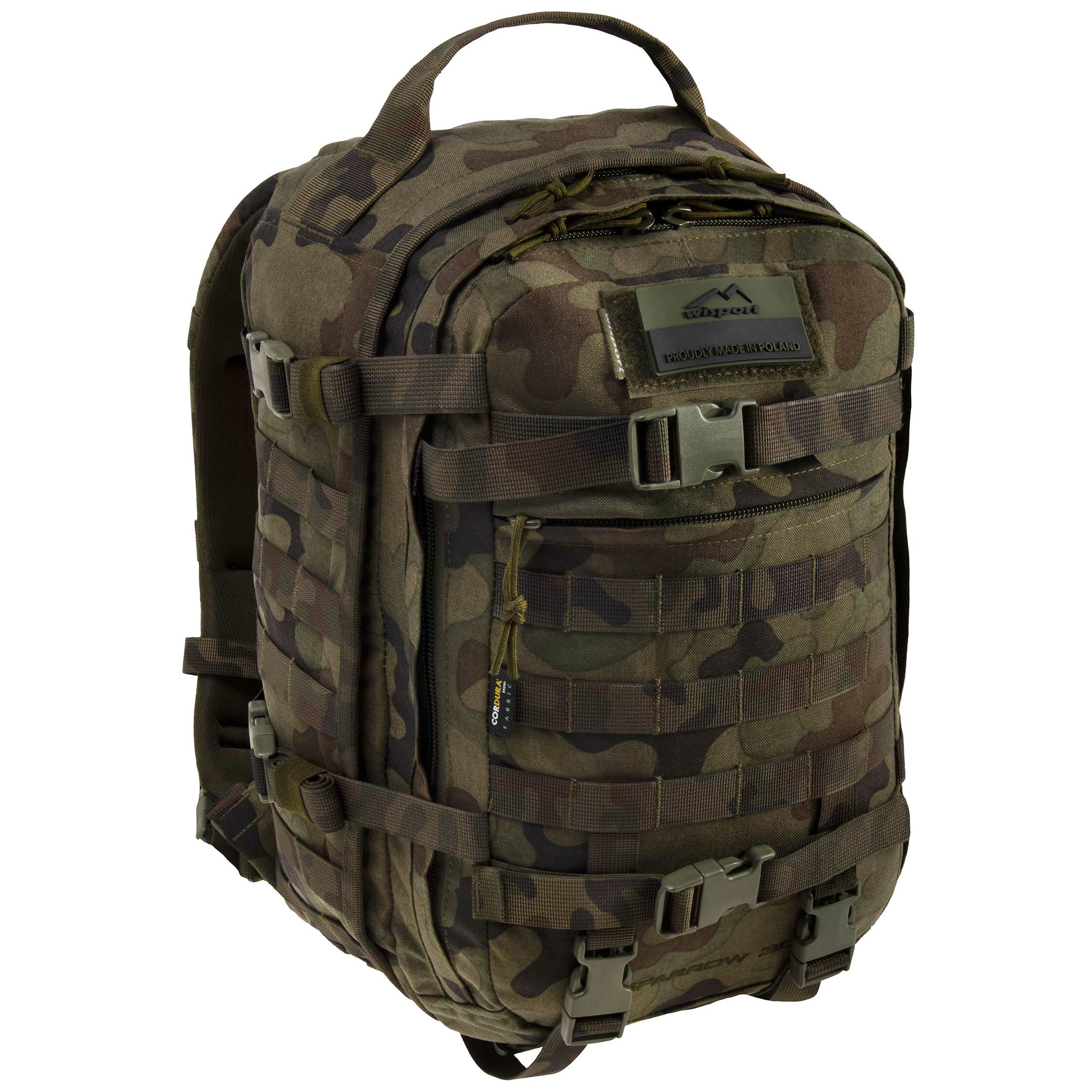 Wisport Sparrow II Full Camo hátizsák 30 l - wz.93 Pantera PL Woodland
