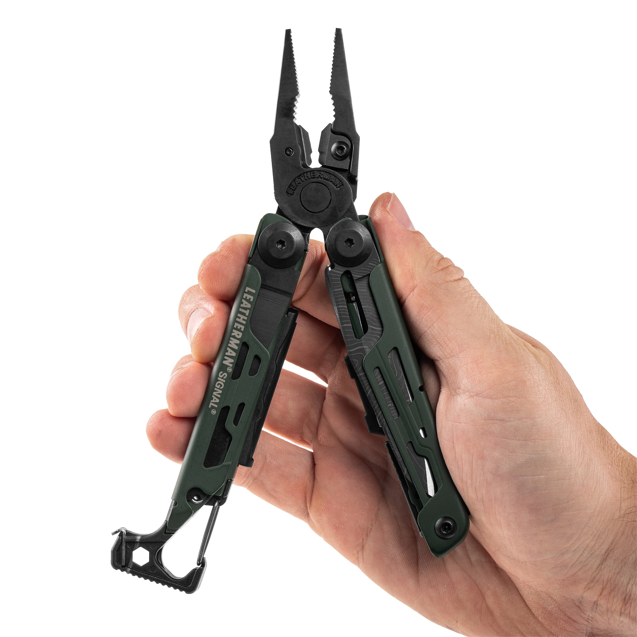 Leatherman Signal multiszerszám - Green Topo - limitált kiadás
