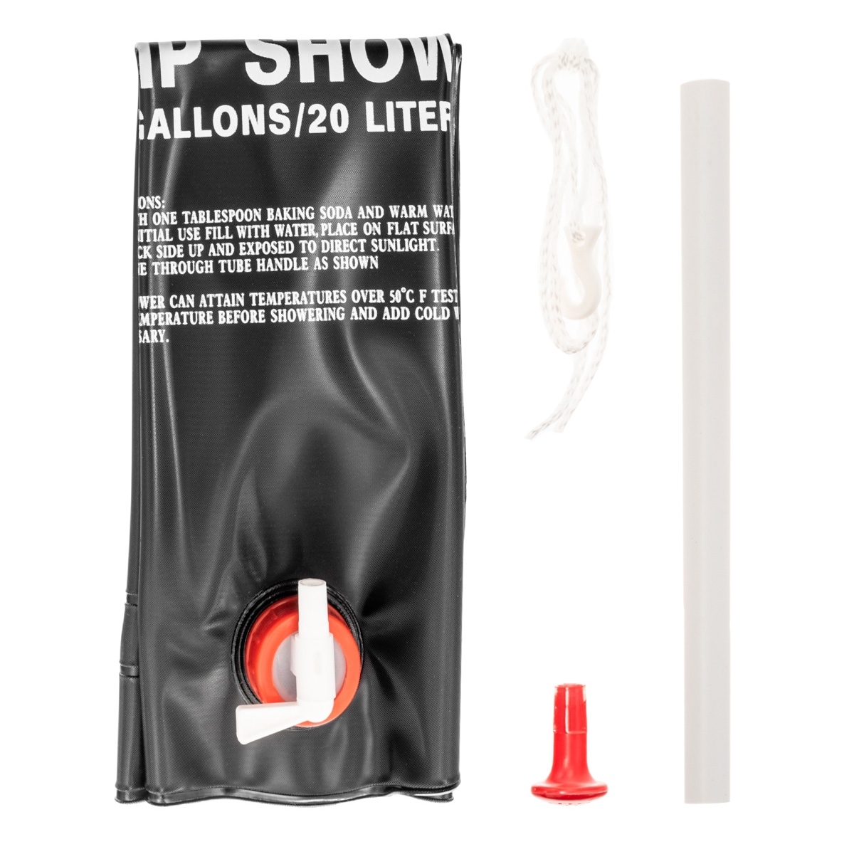 Mil-Tec napelemes túrazuhany 20 L