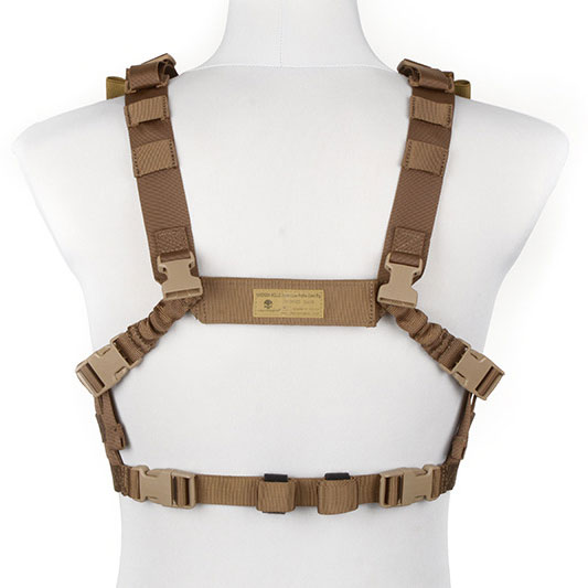 Chest Rig Emerson Low Profile taktikai mellény - Coyote Brown