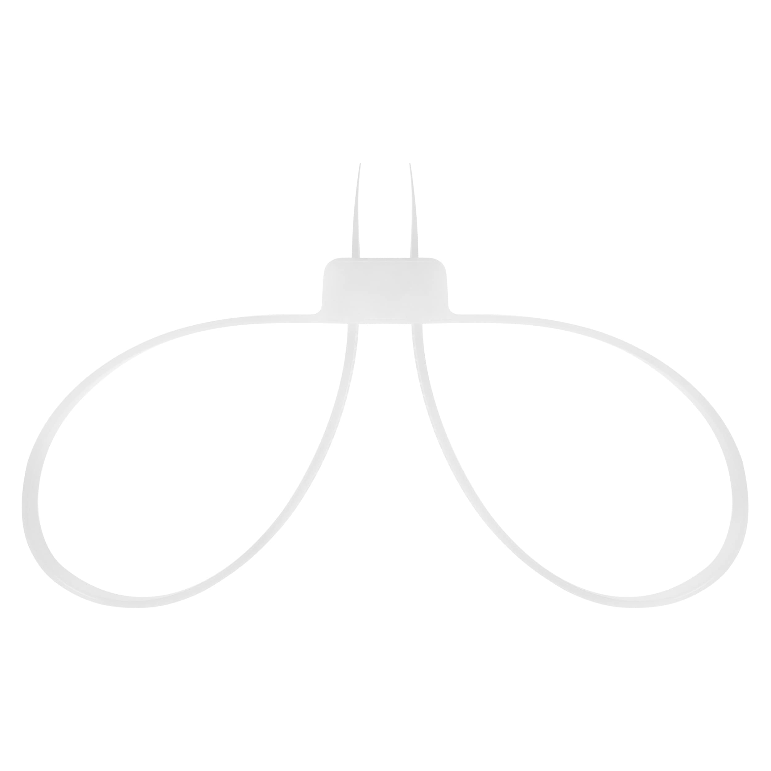 Mil-Tec műanyag eldobható bilincs - White