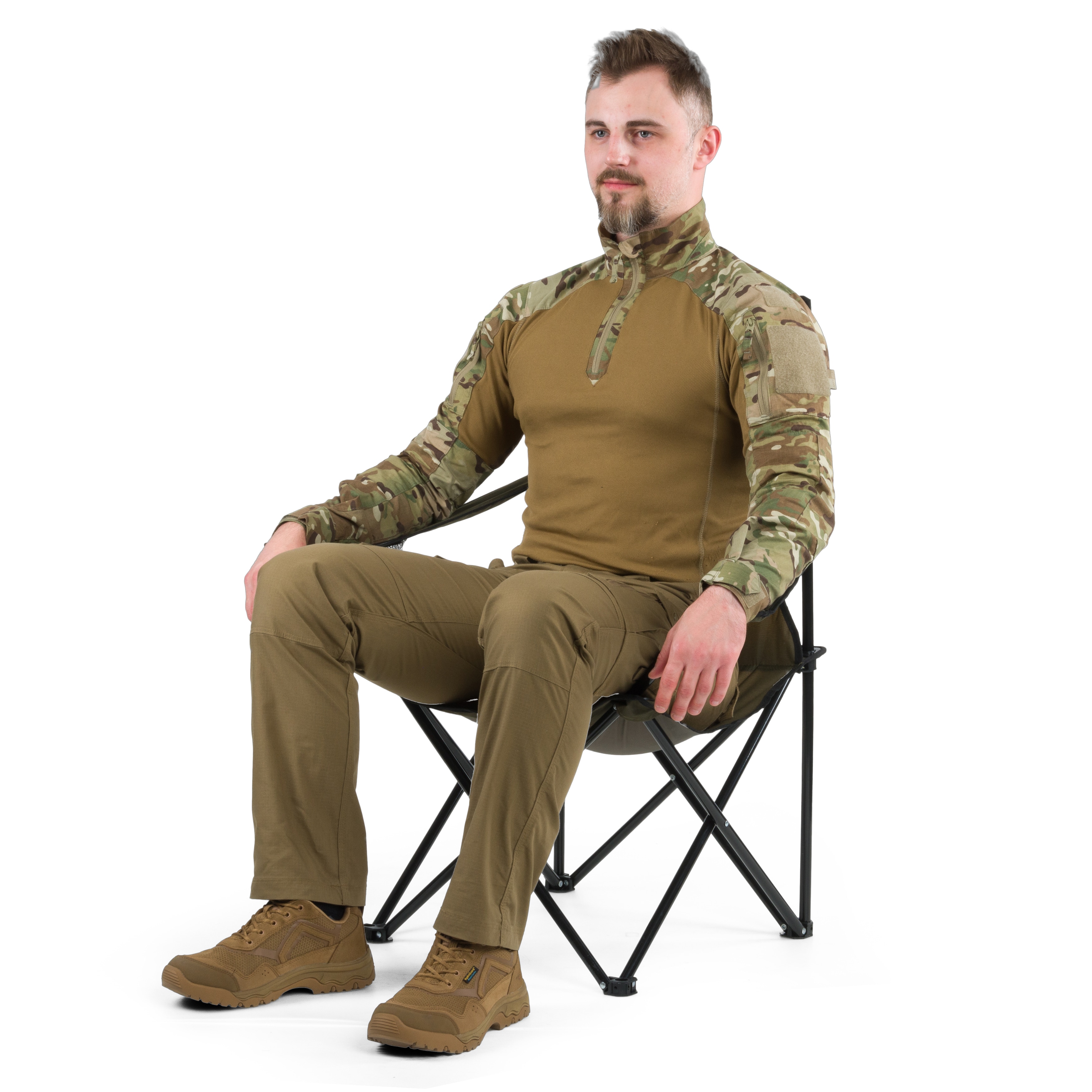 Mil-Tec Relax összecsukható kempingszék - Olive