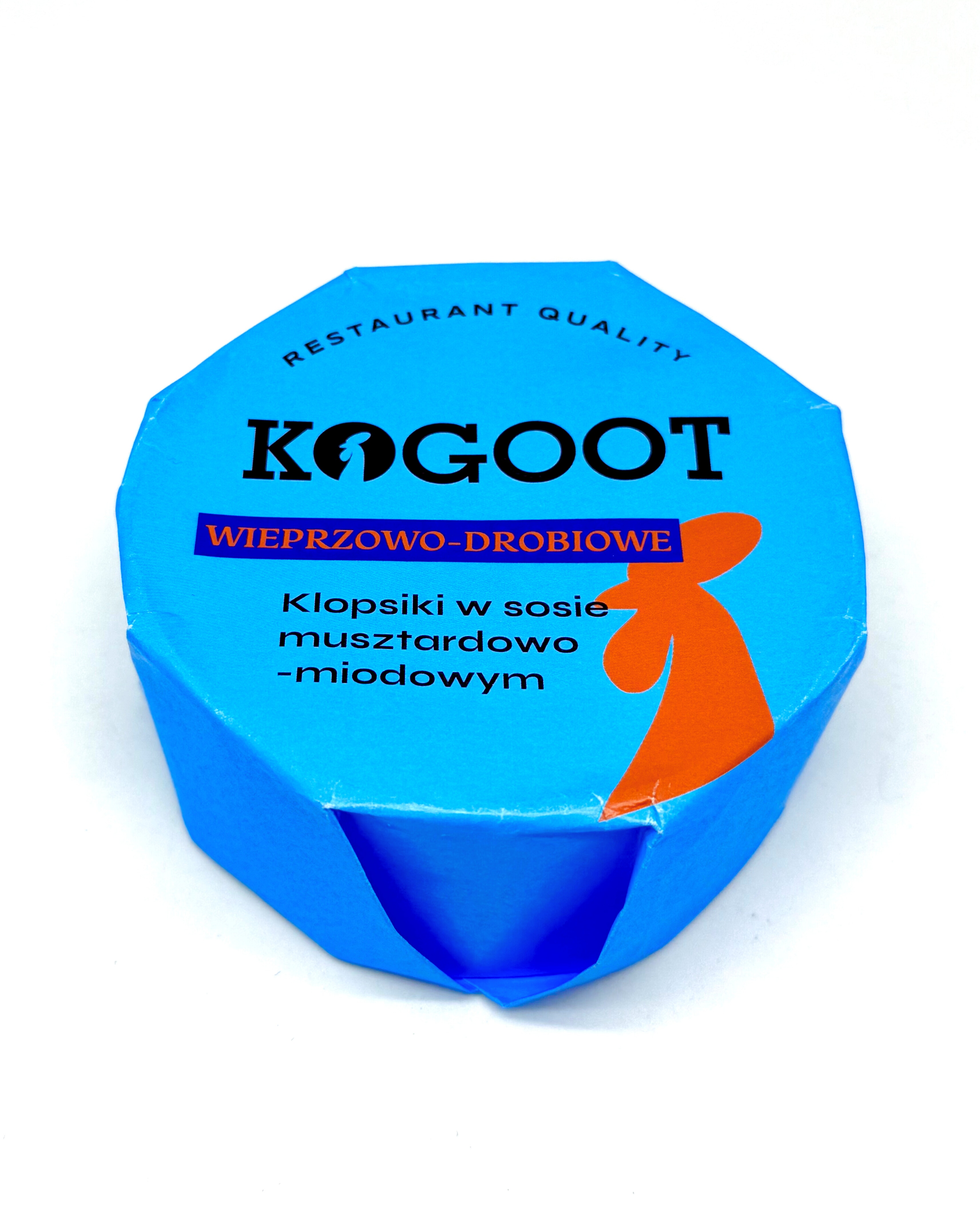 Kogoot konzerv - Húsgolyó mézes-mustáros szósszal 300 g