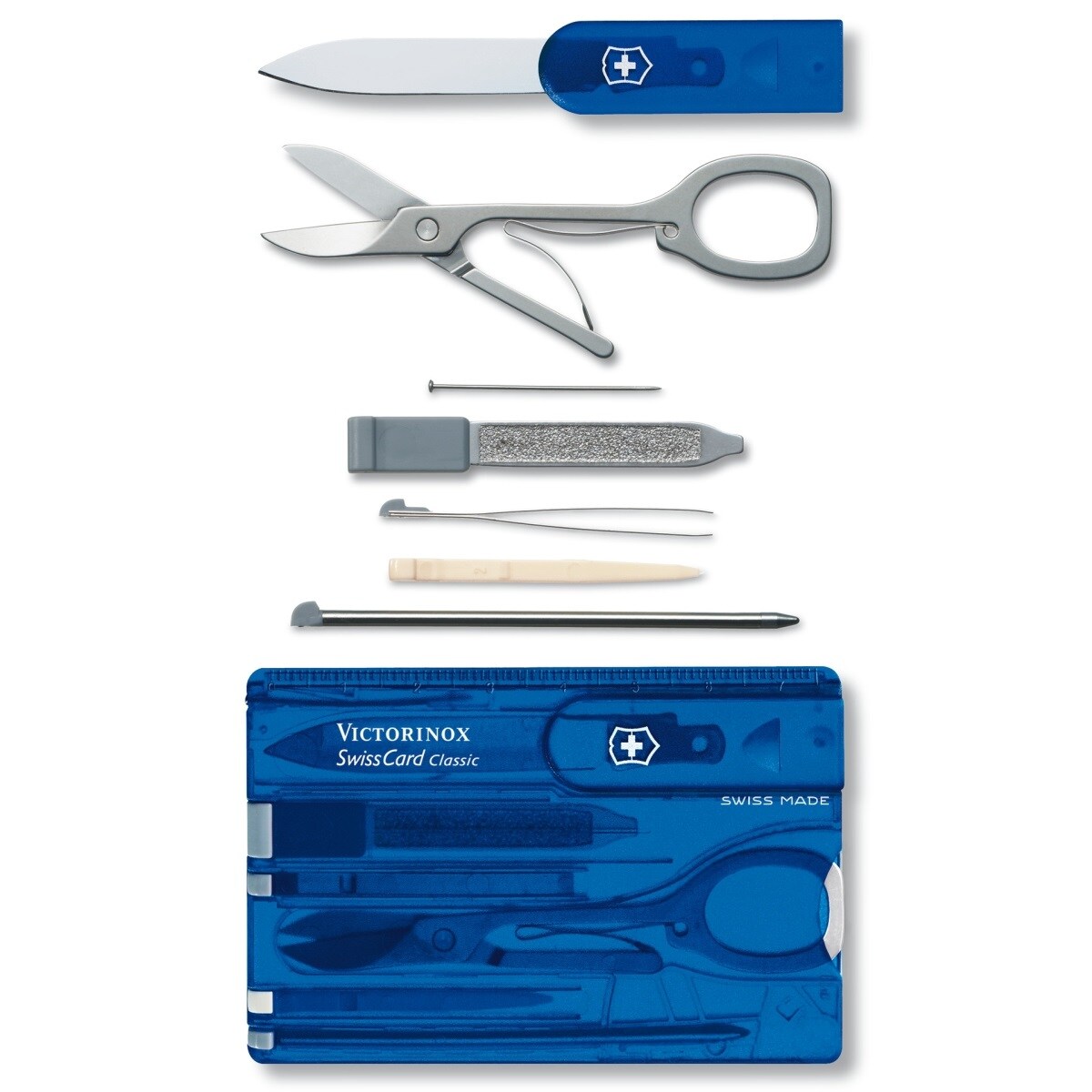 Victorinox SwissCard készlet - Blue
