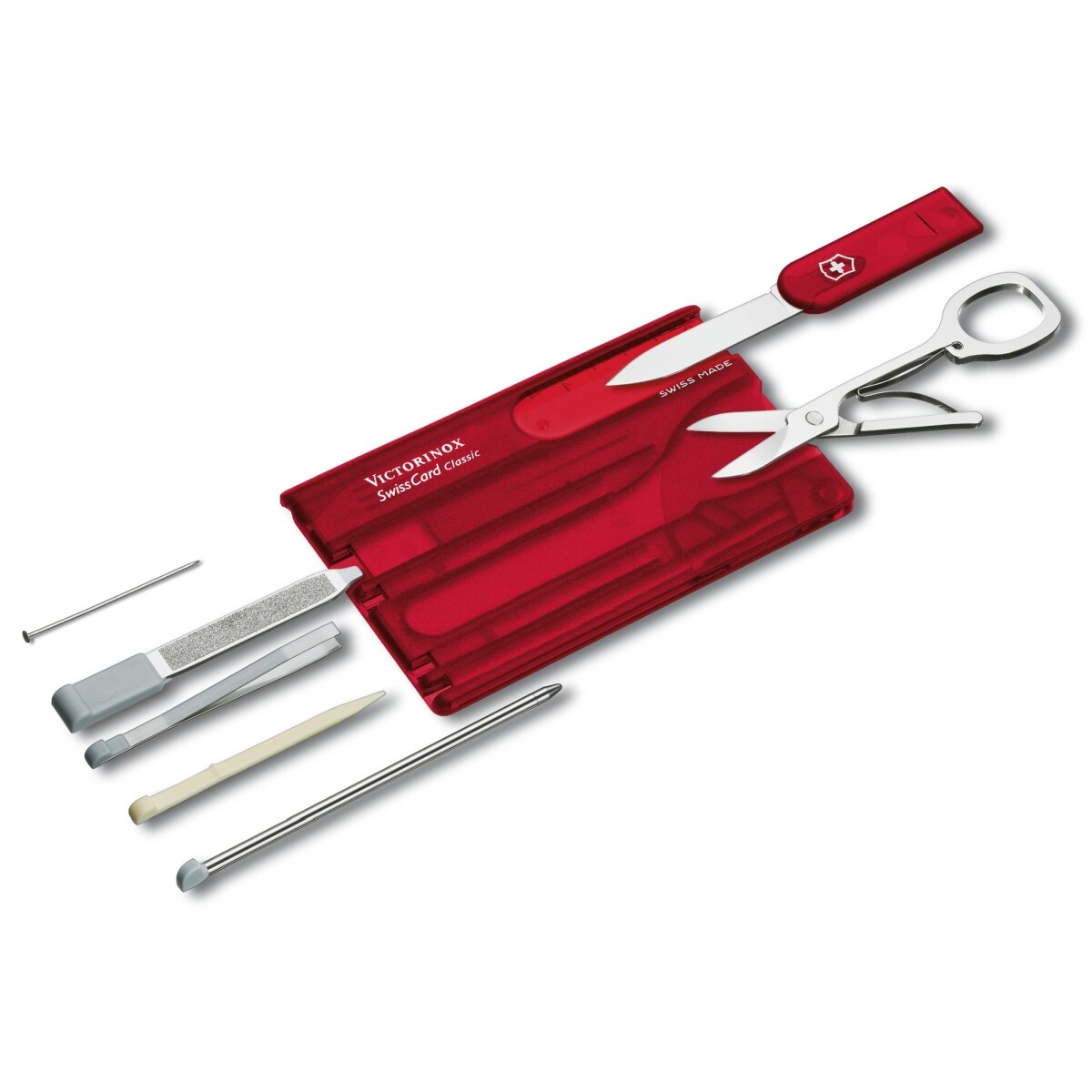 Victorinox SwissCard készlet - Red