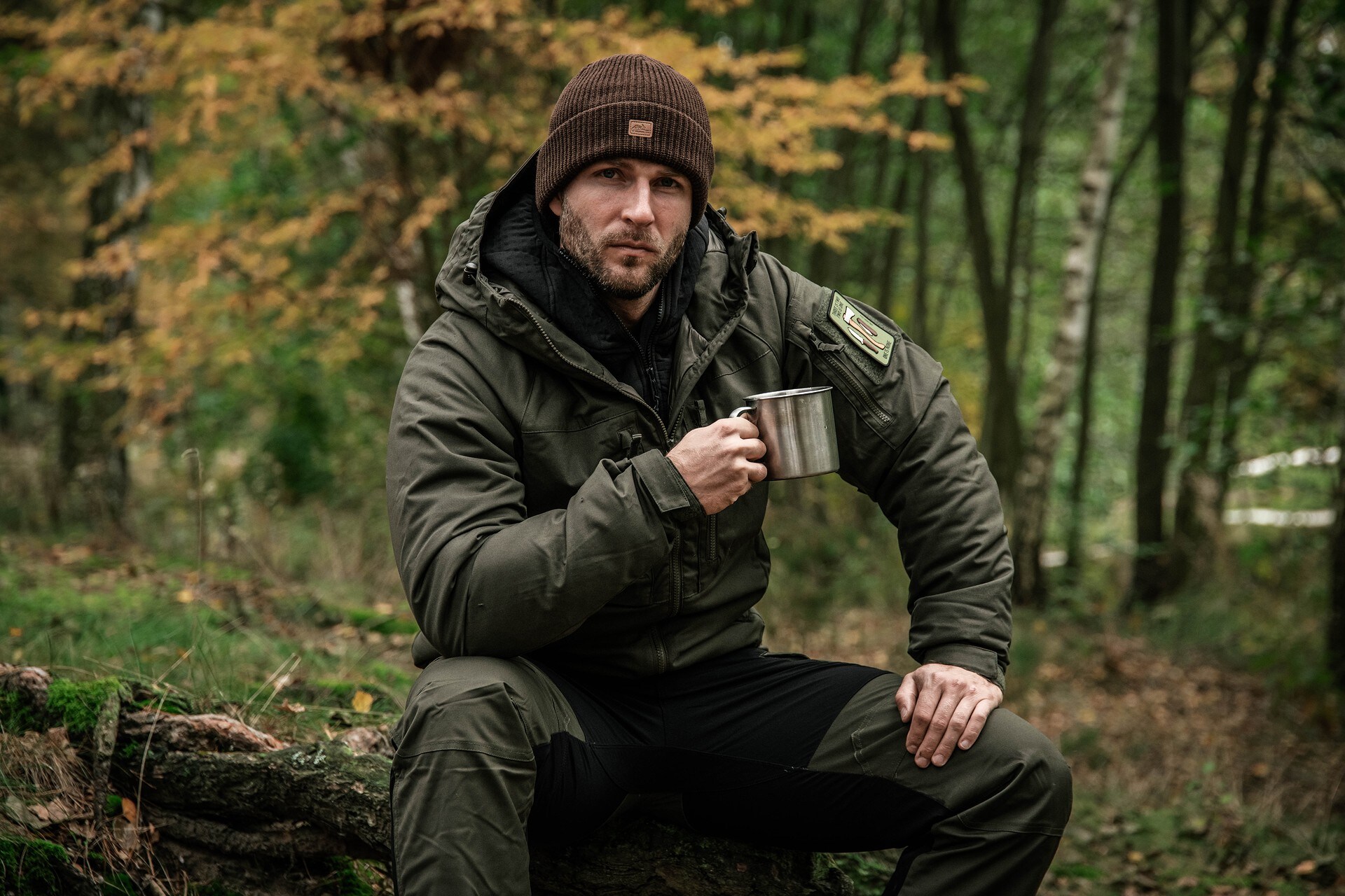 Helikon Merino Wanderer sapka - Earth Brown