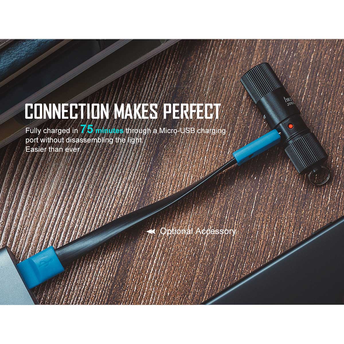 Olight I1R 2 EOS KIT újratölthető zseblámpa - 150 lumen