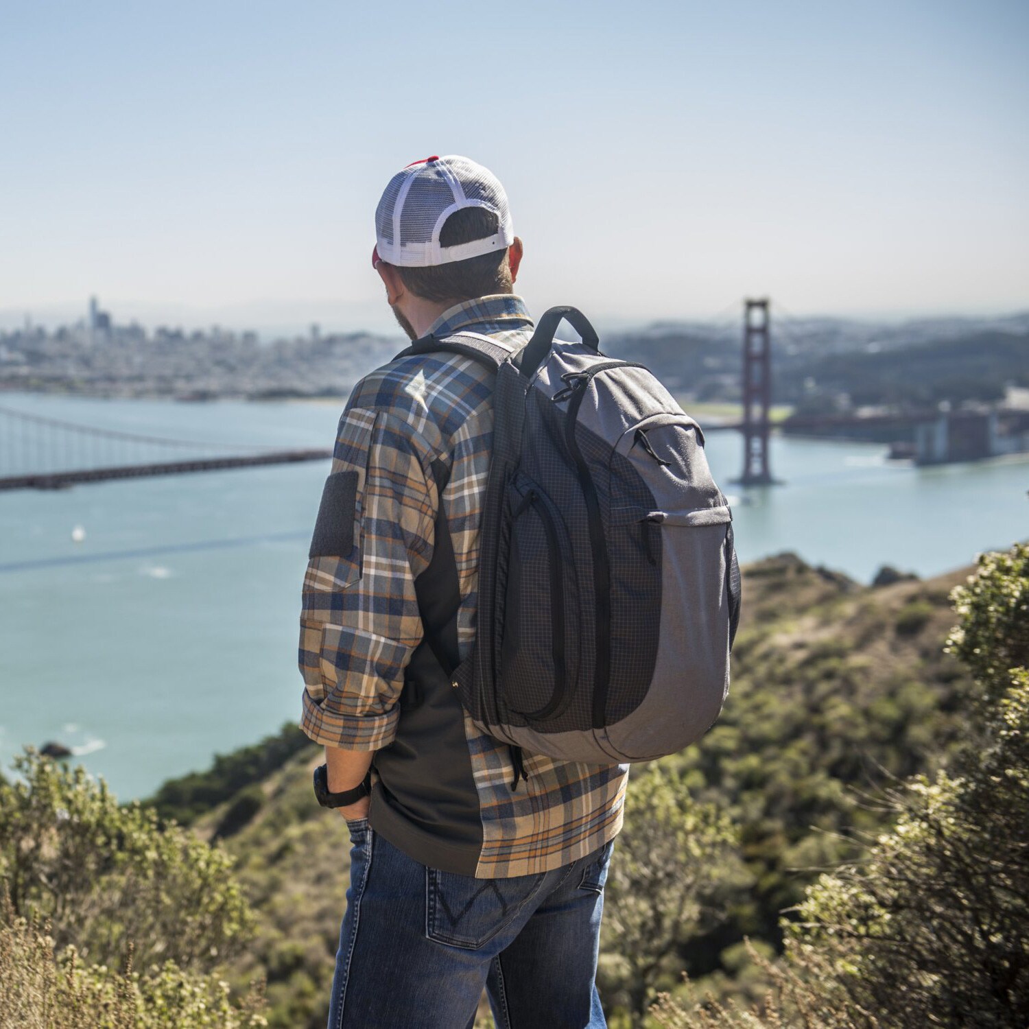 Helikon Downtown hátizsák 25 l - Grey/Grey