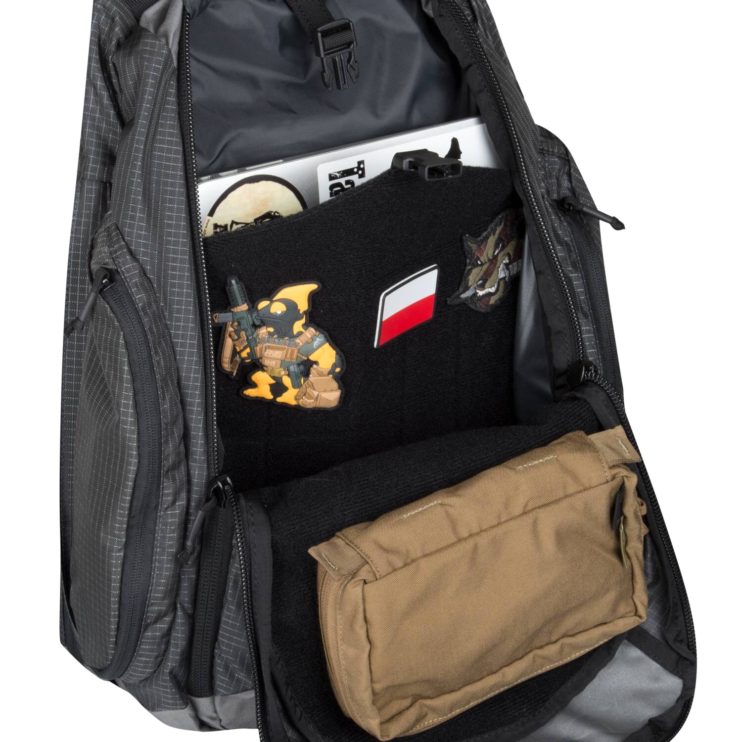 Helikon Downtown hátizsák 25 l - Grey/Grey