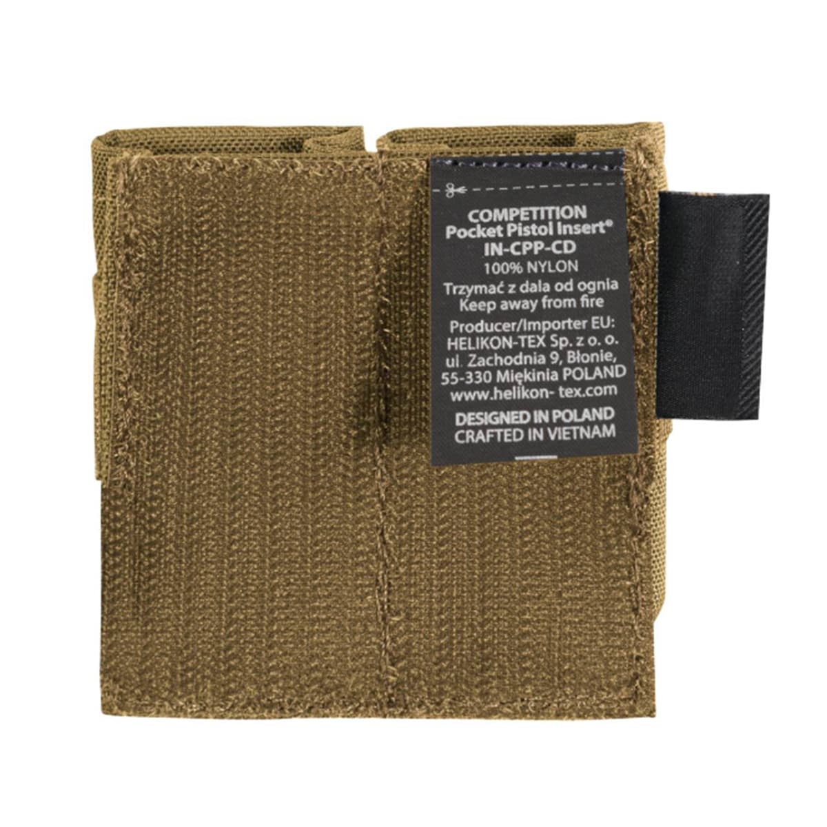 Helikon-Tex Competition Pocket Insert nyitott tároló - Coyote