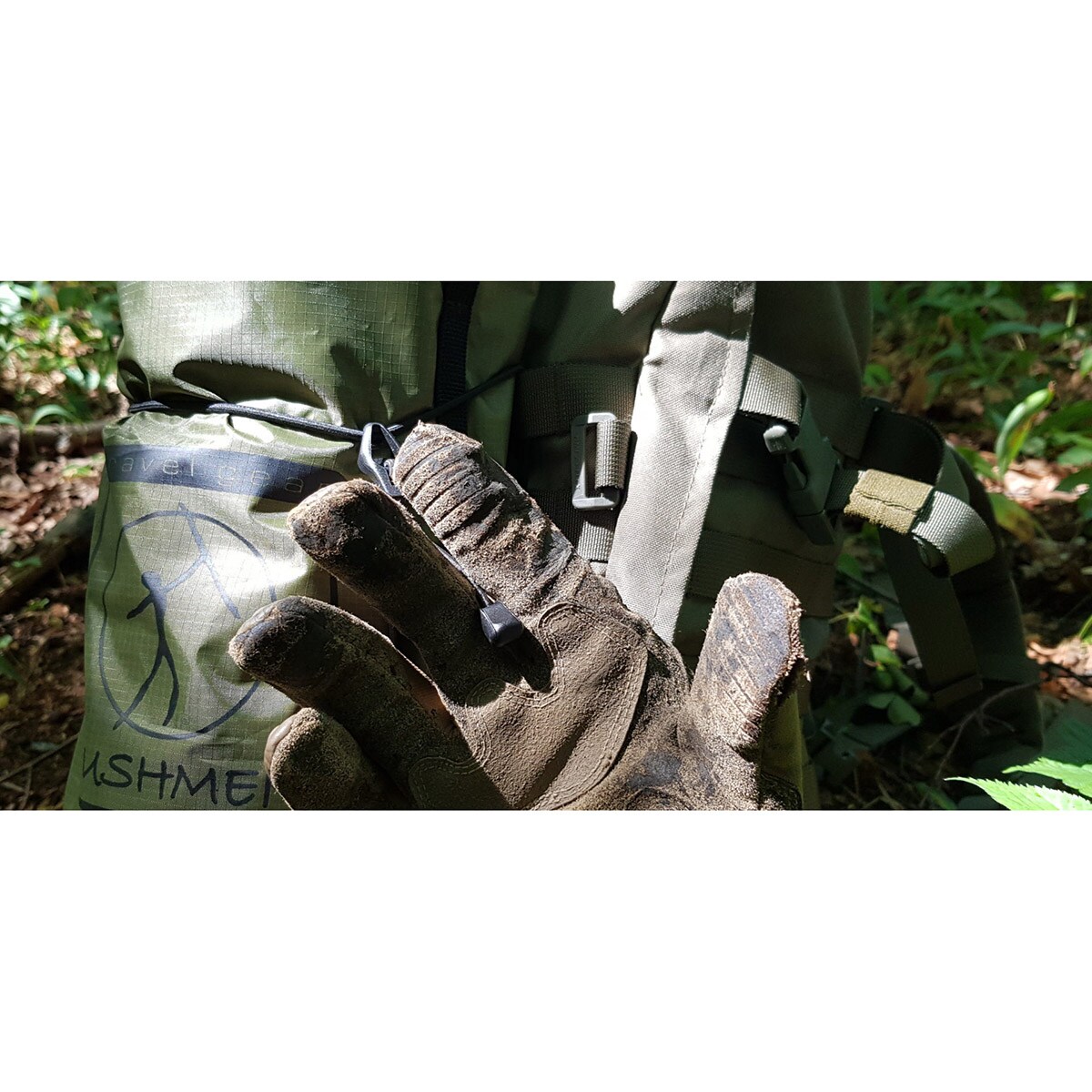 Bushmen expander ponyvához és sátorlaphoz - Black