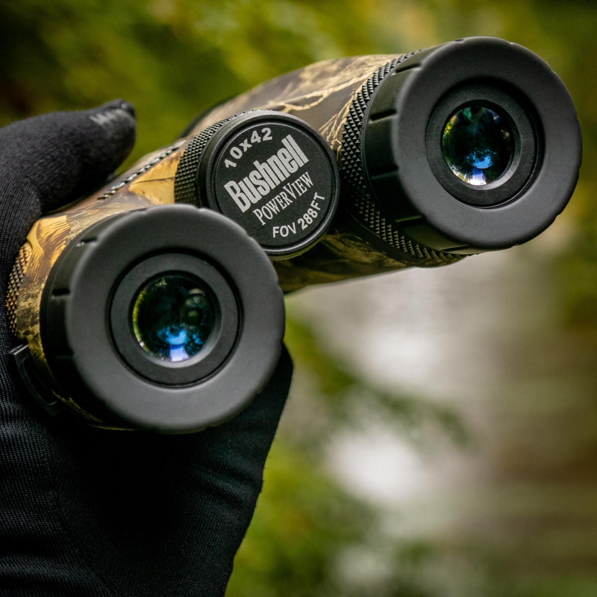 Bushnell PowerView távcső 10x42 Realtree Edge Bone Collector