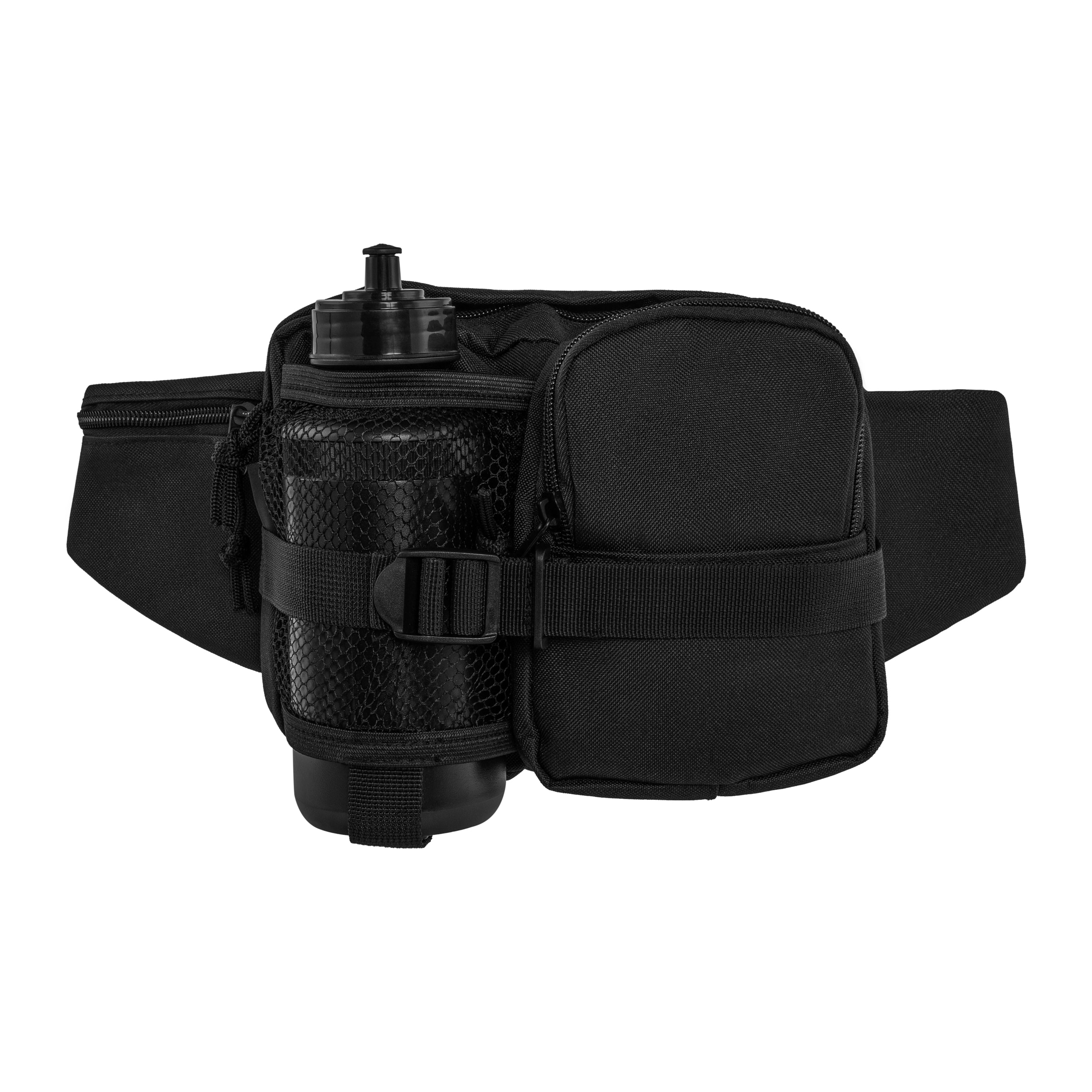 Mil-Tec Trekker övtáska kulaccsal - Black