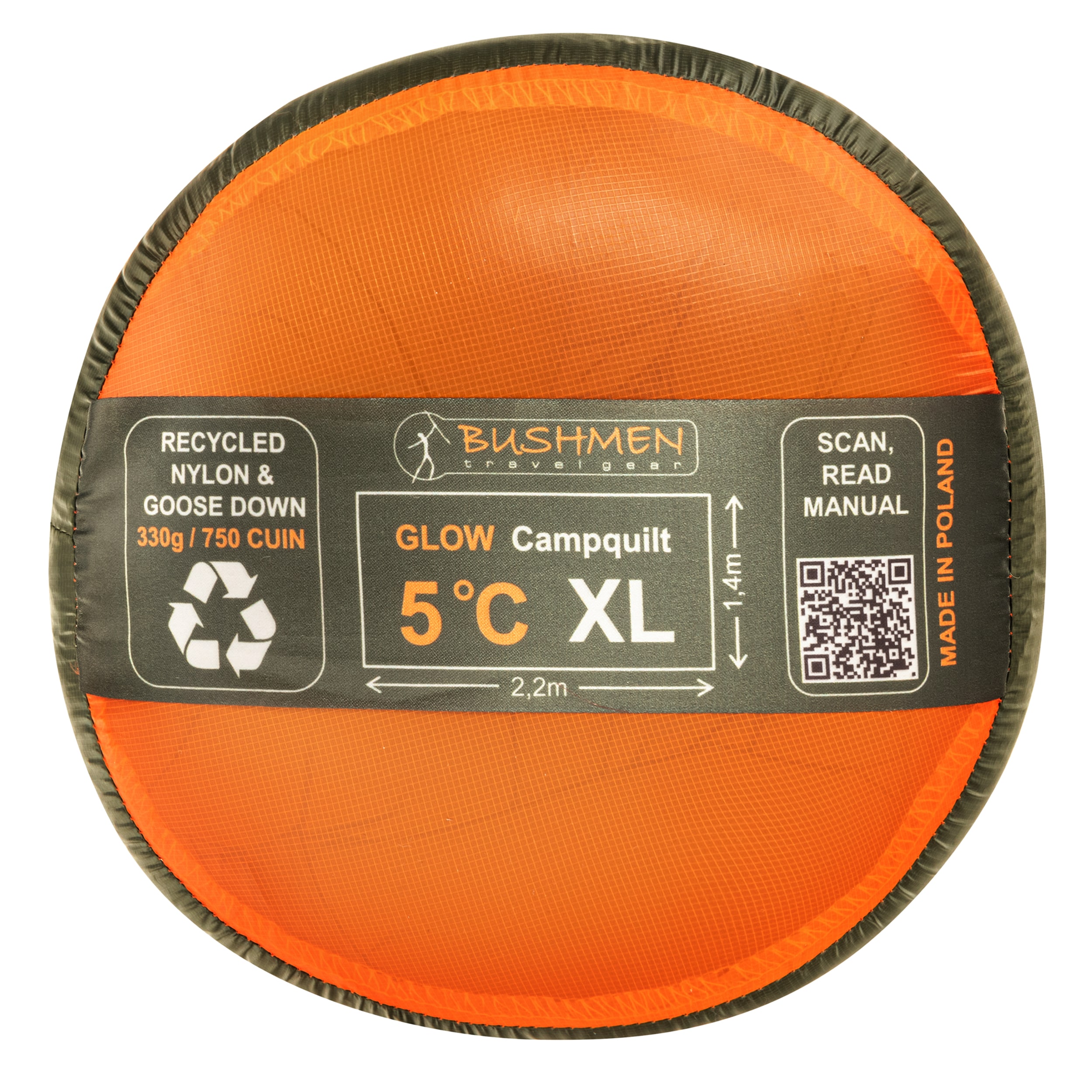 Bushmen Camp Quilt hálózsák +5 fok XL