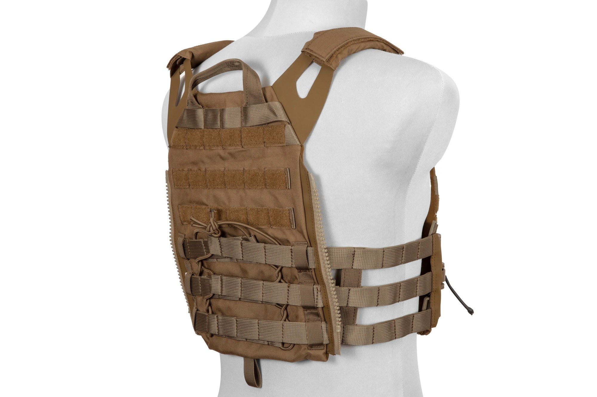 BlueLabel Quick Release Jum Plate Carrier 2.0 taktikai mellény - Coyote Brown