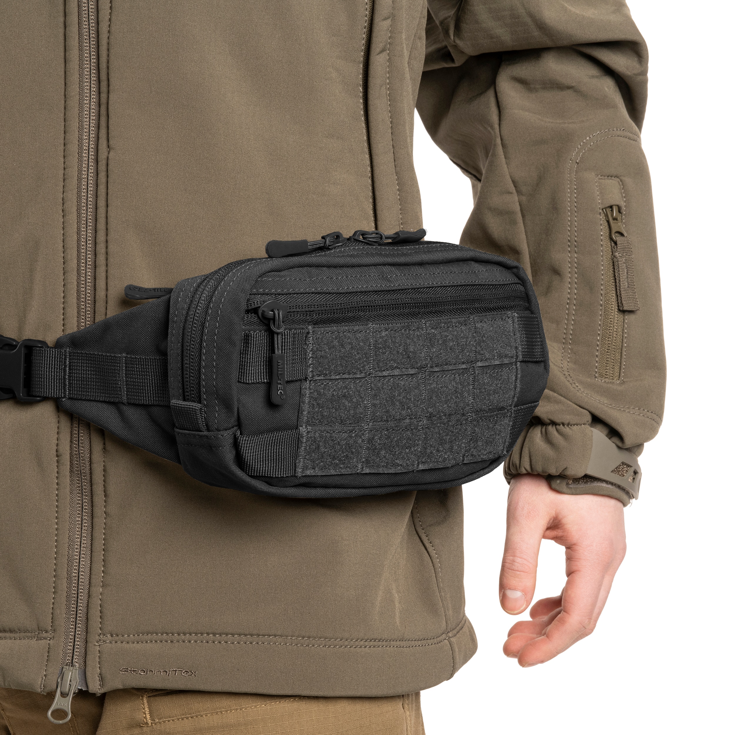Mil-Tec Fanny Pack MOLLE övtáska - Black