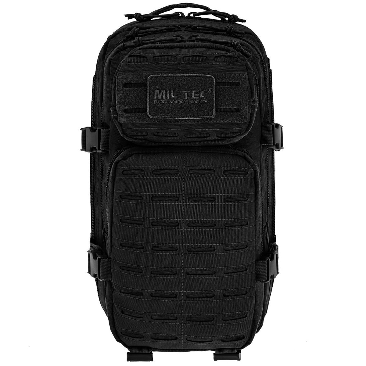 Mil-Tec Assault Pack Laser Cut Small hátizsák 20 l - Black