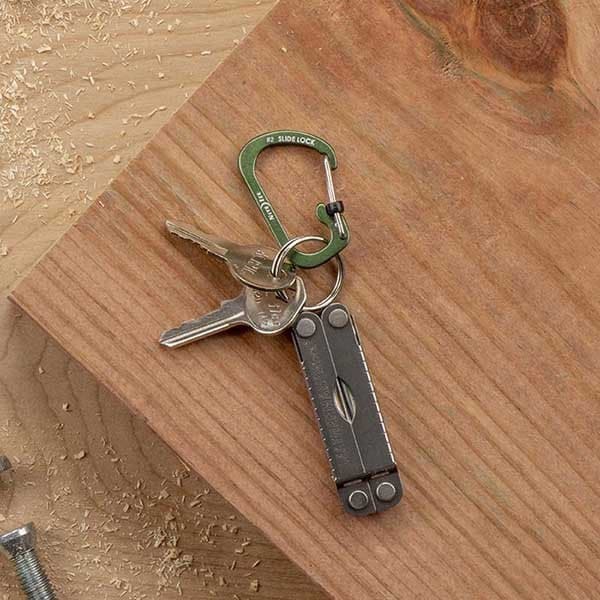 Nite Ize SlideLock Carabiner Aluminum 3 karabiner - Orange