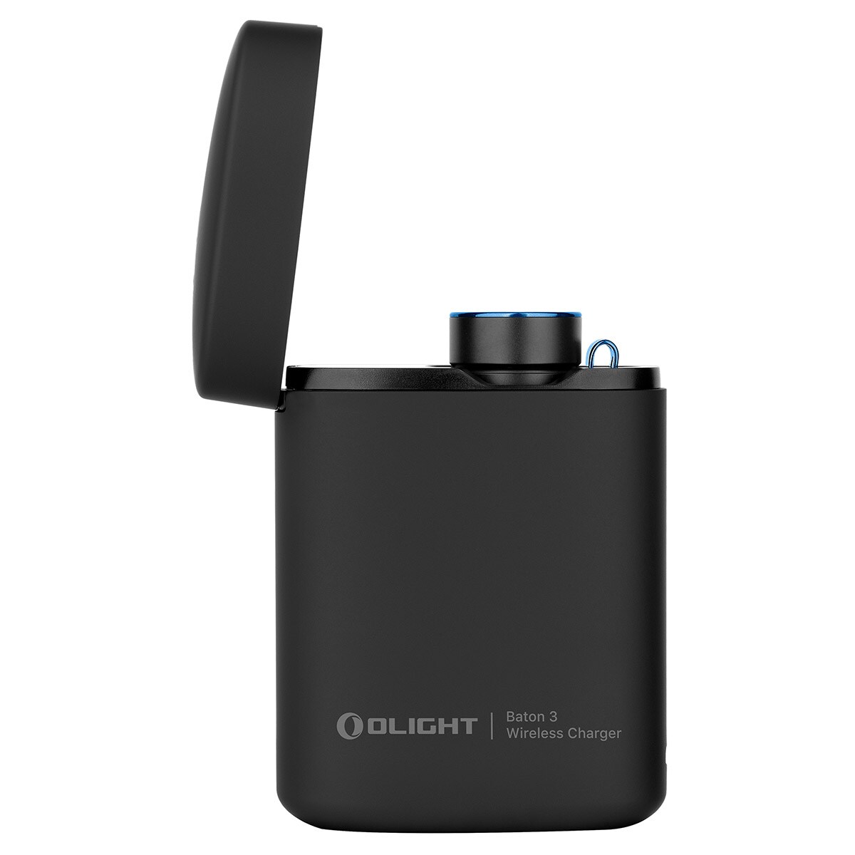 Olight Baton 3 Premium Edition újratölthető zseblámpa vezeték nélküli töltőtokkal Black - 1200 lumen