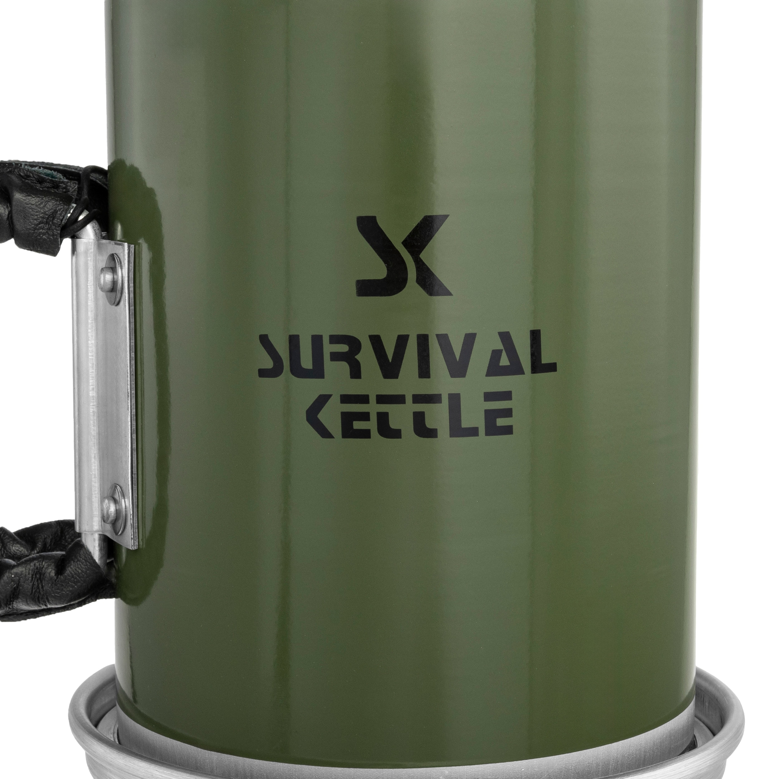 Survival Kettle 1,2 l utazó vízforraló - Green