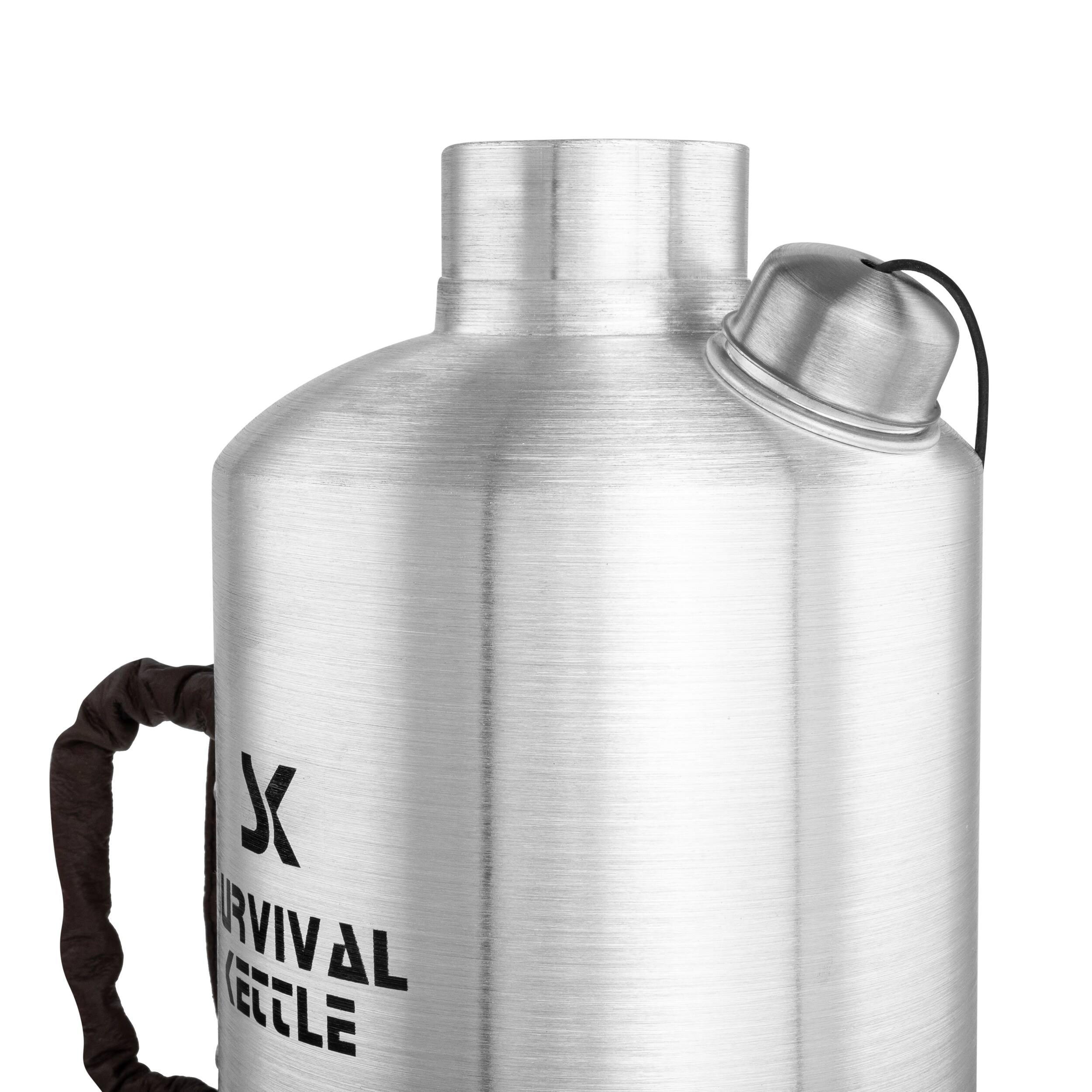Survival Kettle 1,2 l utazó vízforraló - Silver