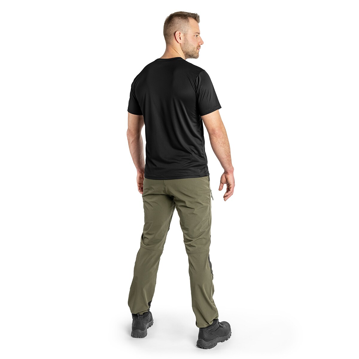 Columbia Hike Crew Short Sleeve termoaktív póló - Black