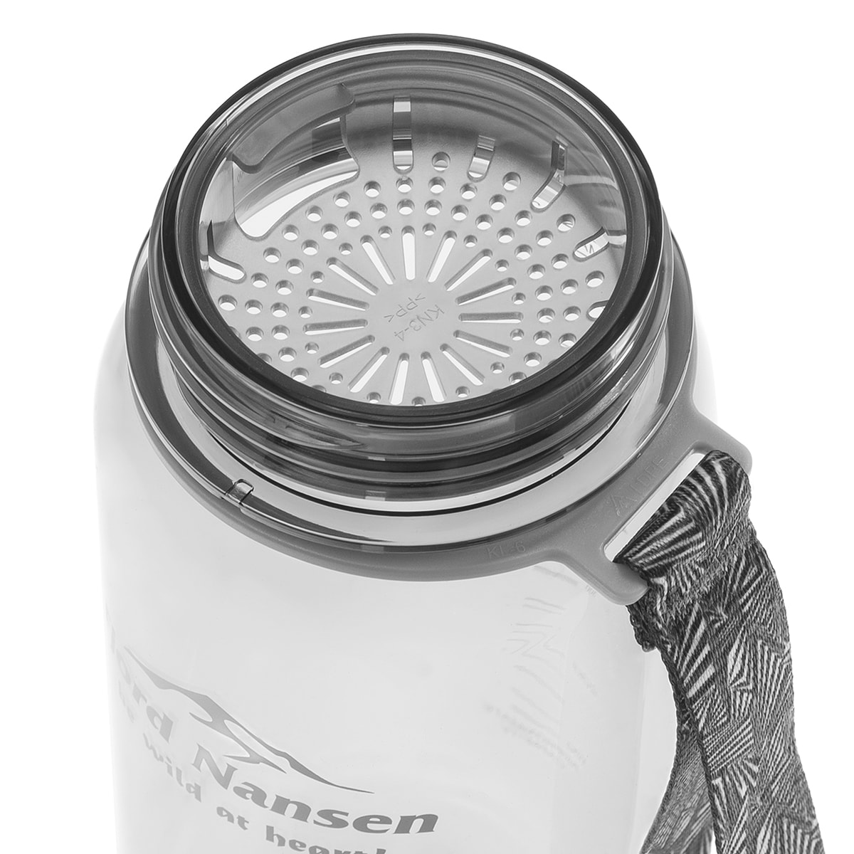Fjord Nansen Tritan Bottle 0,65 l palack - Grey